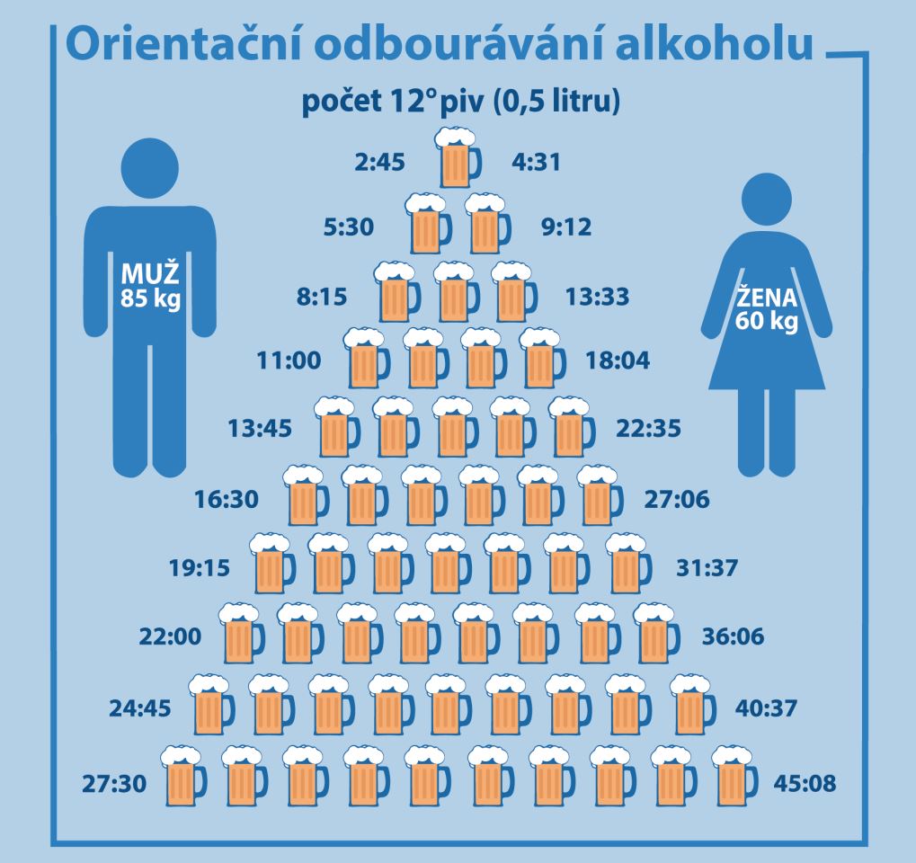 Kdy Mohu řídit Po Požití Alkoholu Jak Rychle Vyprchá 